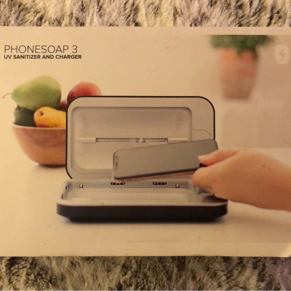 New black Phonesoap 3 UV Sanitizer and Charger - Picture 1 of 6